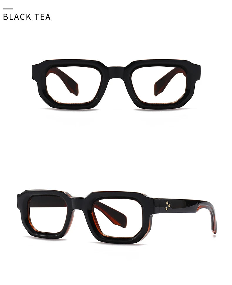Black Square Anti Blue Light Glasses