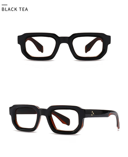 Black Square Anti Blue Light Glasses