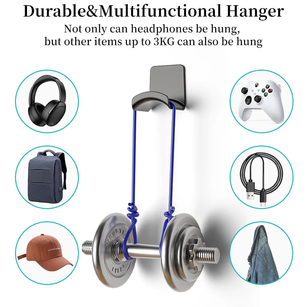 Wall-Mount Headphone Stand