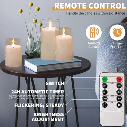 LED Pillar Candles