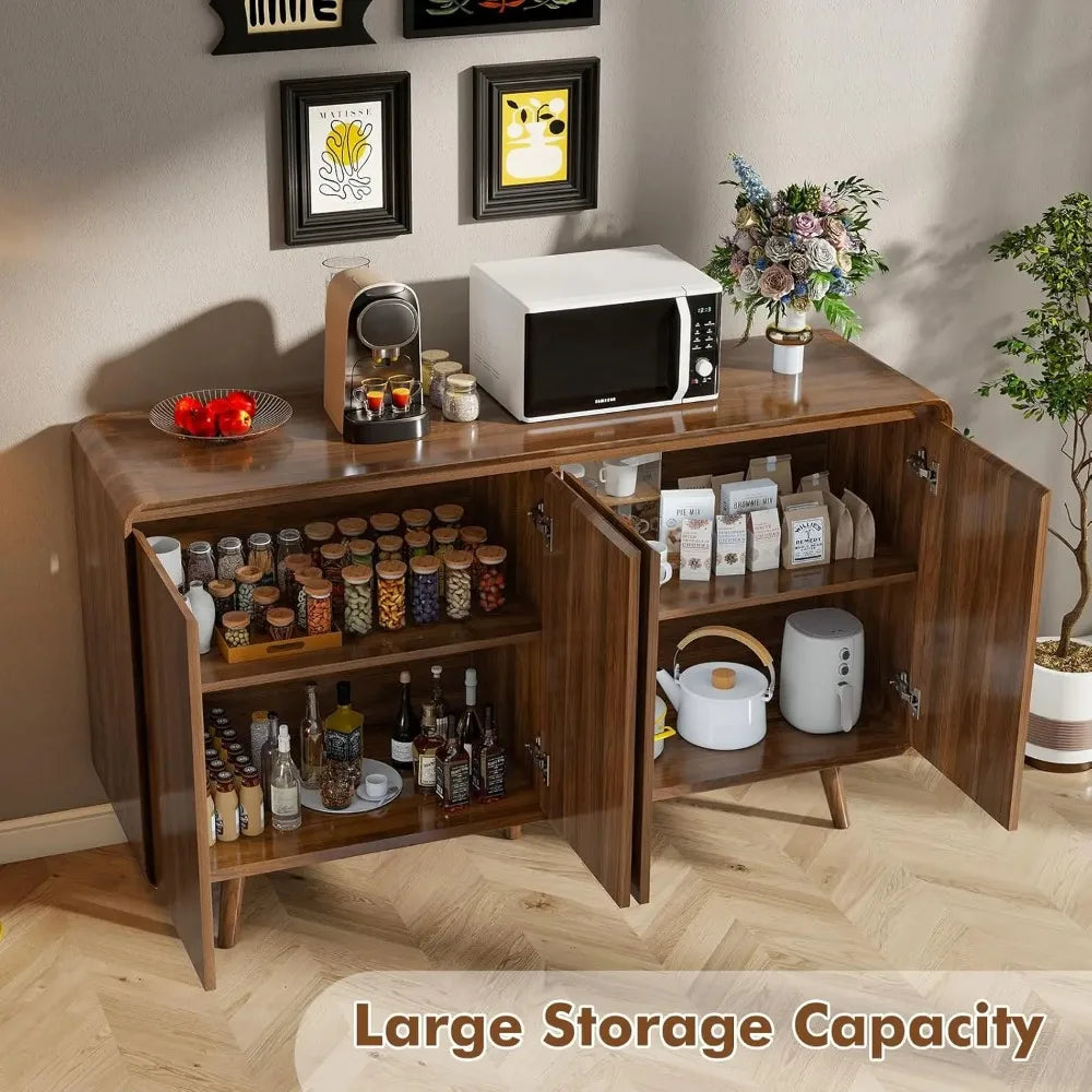 Ergove Mid Century Buffet Cabinet