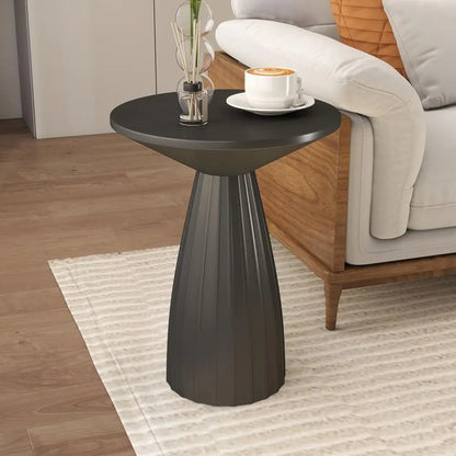 Iron Circle Side Table
