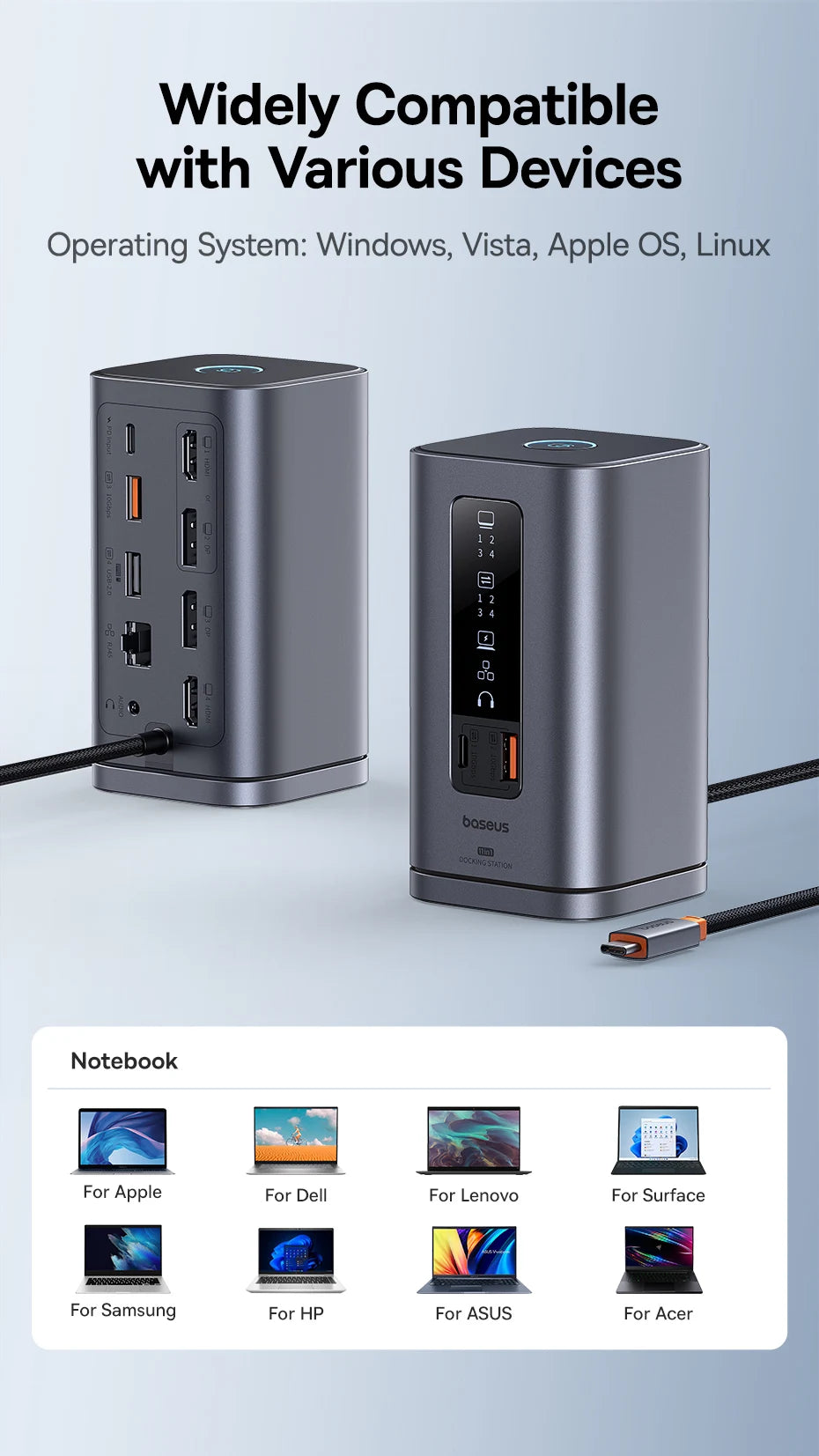 Baseus 11-in-1 Docking Station