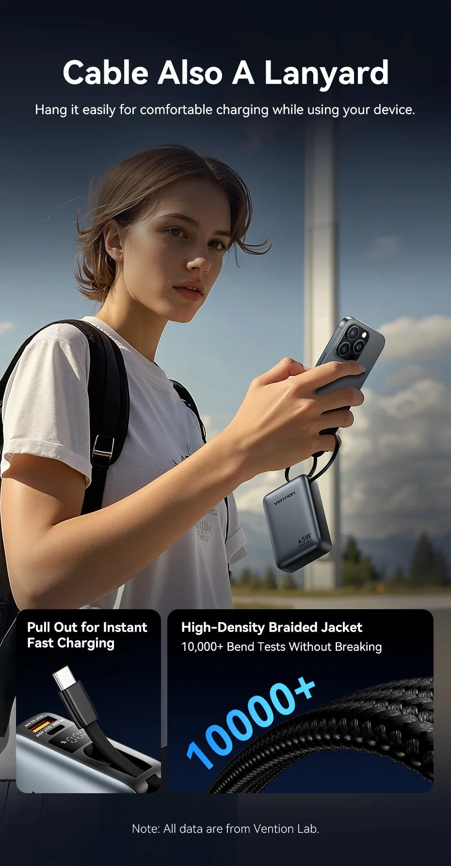 45W Fast Charging Power Bank