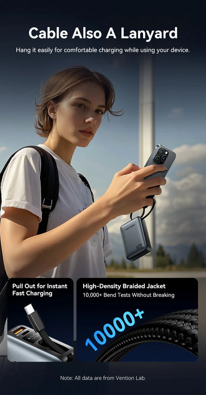 45W Fast Charging Power Bank