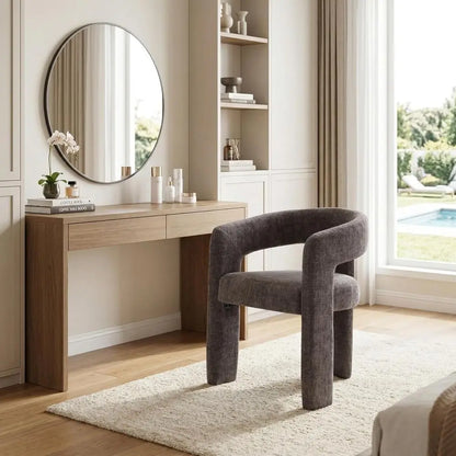 Chenille Accent Chair