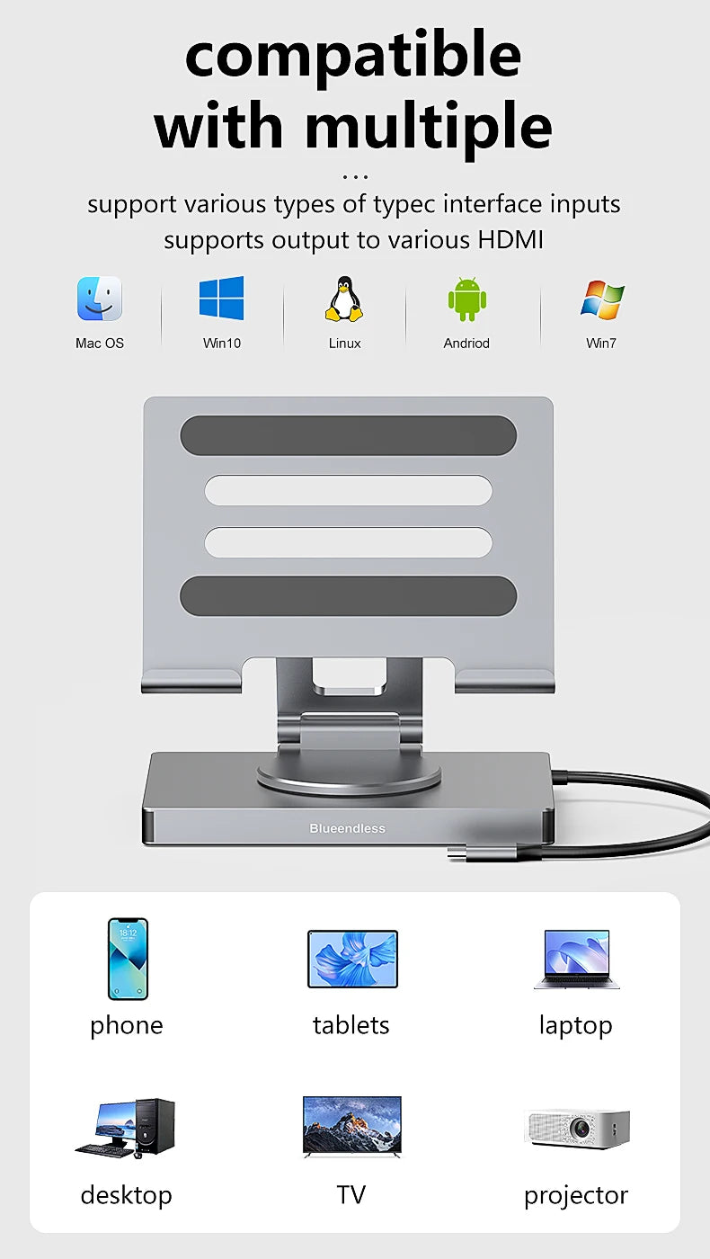 KEBIDUMEI 9-in-1 Docking Station