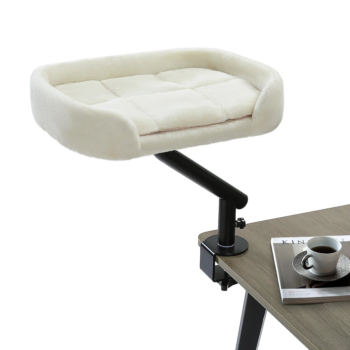 360° Rotatable Cat Desk Bed