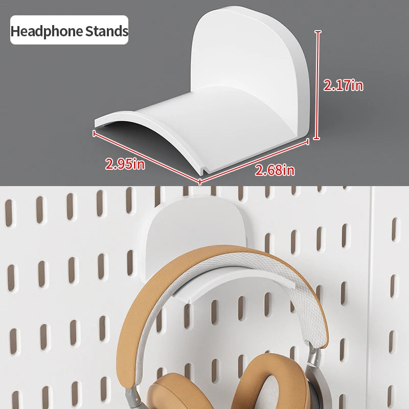 No-Drill Desktop Pegboard Organizer