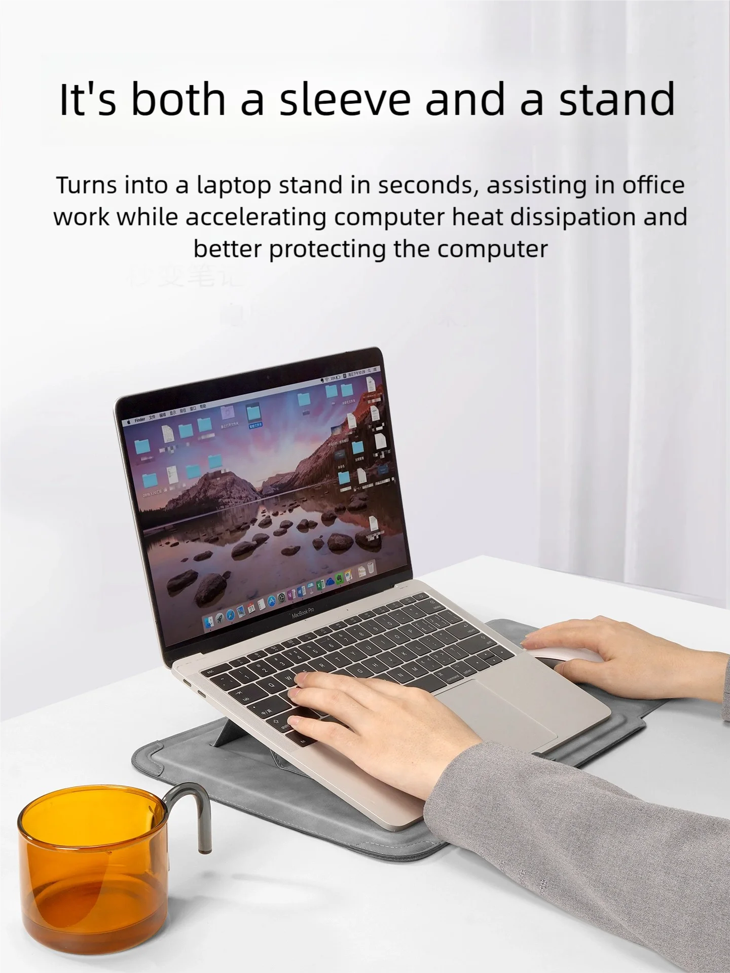 Laptop Sleeve Case with Stand