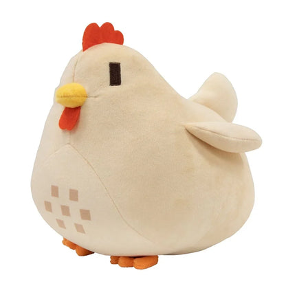 Plush Chicken Pillow Toy - 20cm