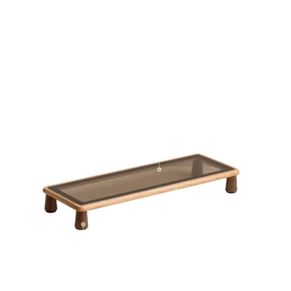 Solid Wood Desktop Monitor Stand