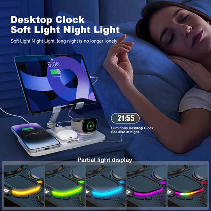 7-in-1 Flexible Wireless Charger Stand