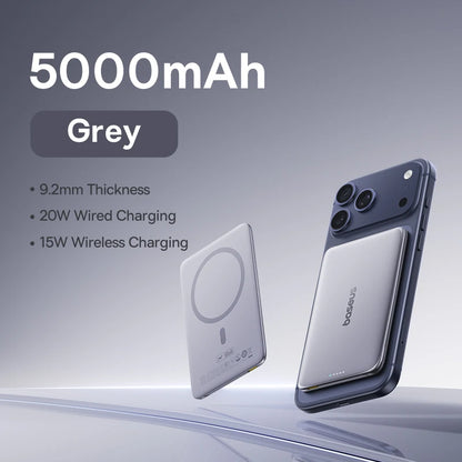 Baseus SlimCharge 5K MagSafe Bank