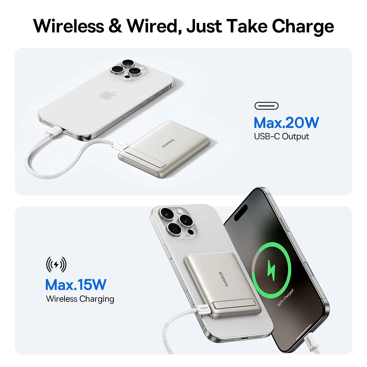 Baseus 5000mAh Wireless Power Bank
