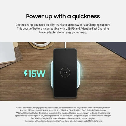 Compact LED Wireless Charger