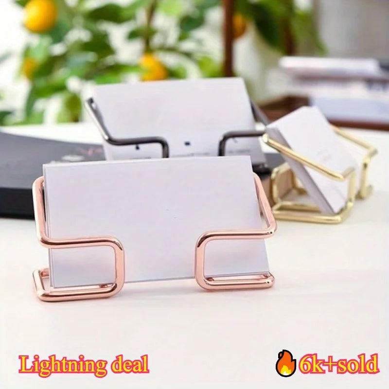 FrontDesk Metal Card Storage Holder