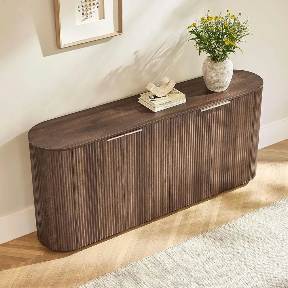 Thackery Fluted Walnut Sideboard