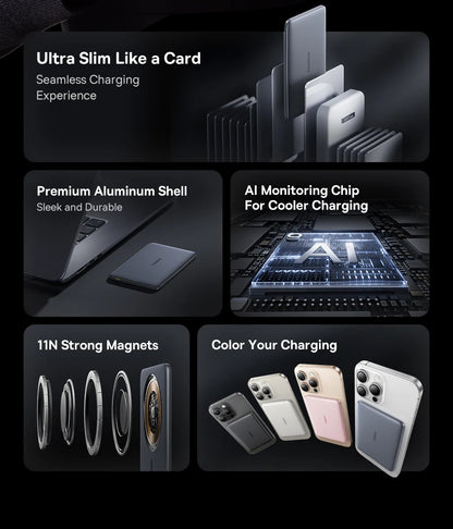 Baseus SlimCharge 5K MagSafe Bank