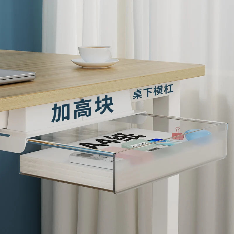 Hidden Under-Desk Drawer Organizer