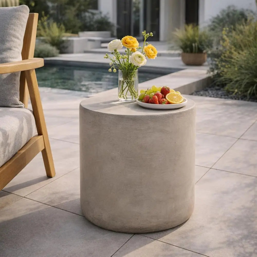 Terra Concrete Side Table