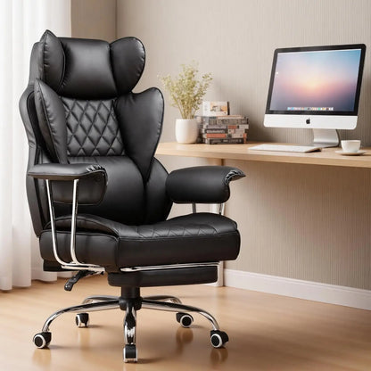 High-Back Leather Gaming Chair