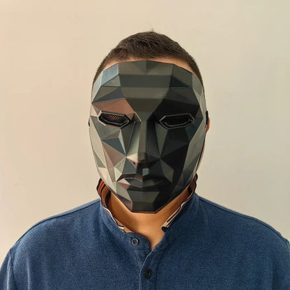 3D Cat Face Mask - Breathable Halloween Costume
