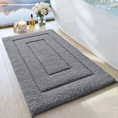 Ergové Bath Mat Polyester TPR Backing 5 Colors 3 Sizes