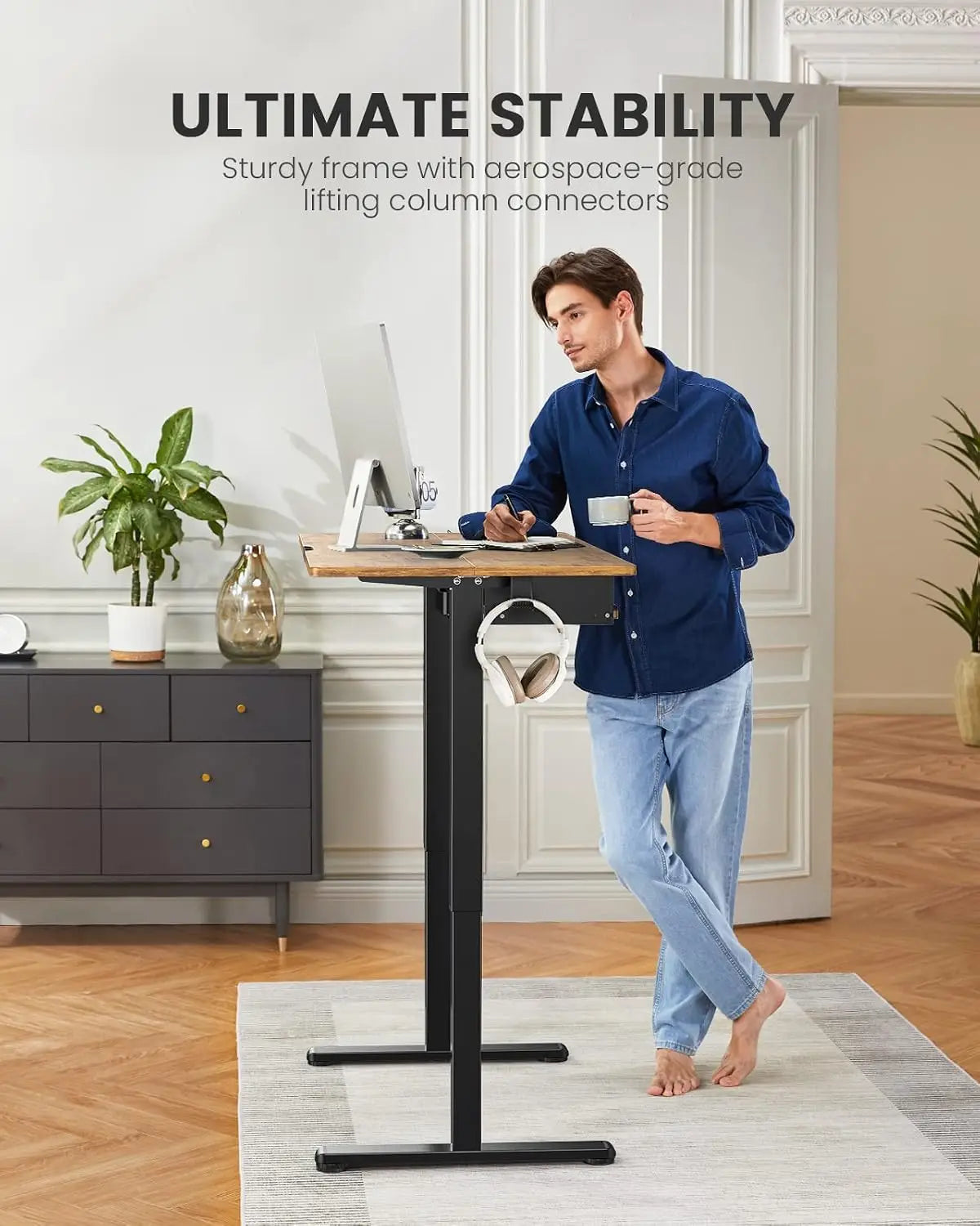 Ergove Standing Desk with Keyboard Tray