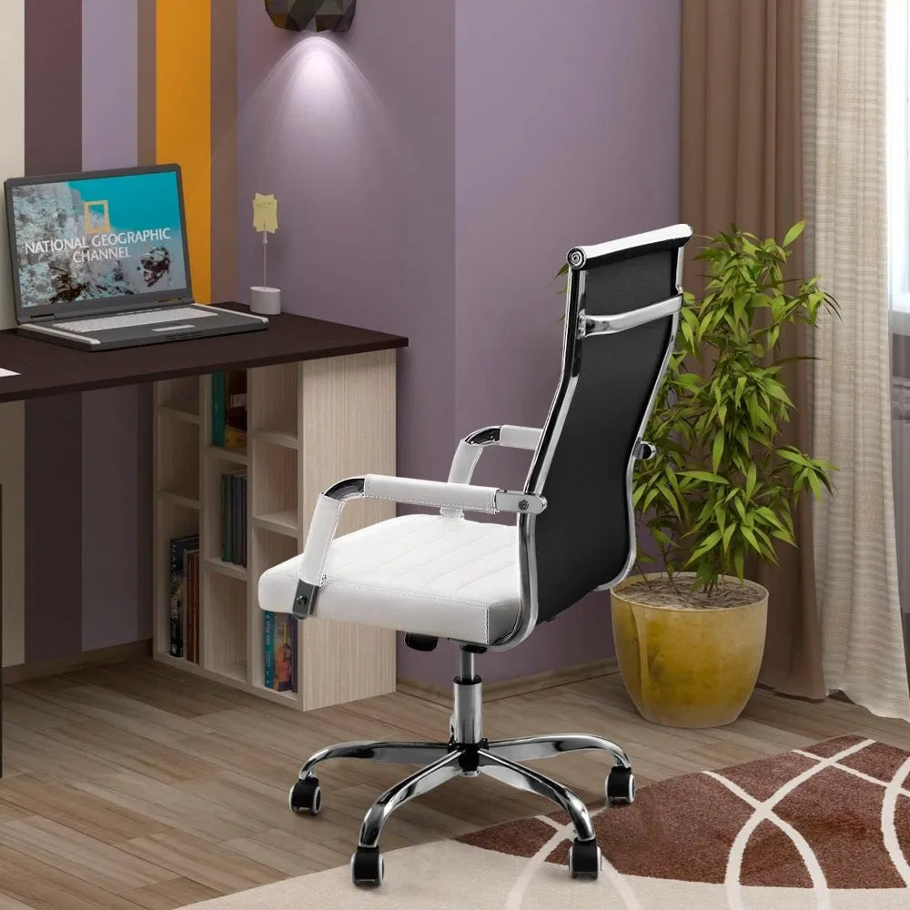 Modern White Office Chair