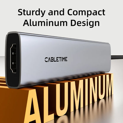 CABLETIME 7-in-1 USB-C Hub