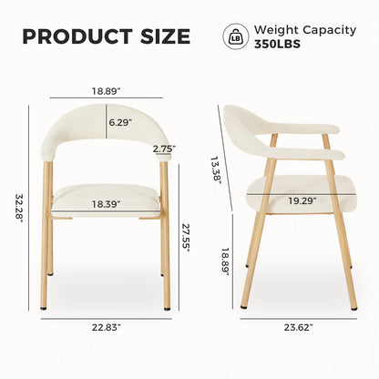 Harvest Linen Side Chairs