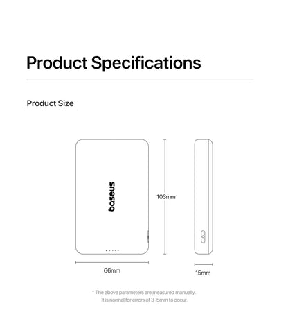 Magnetic Wireless Power Bank