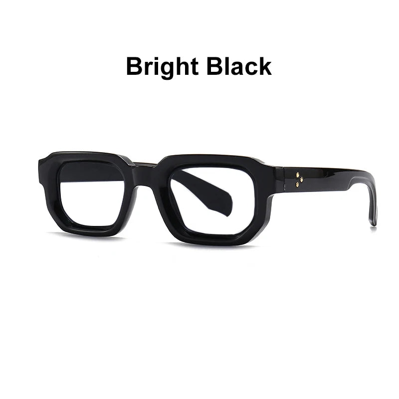 Black Square Anti Blue Light Glasses
