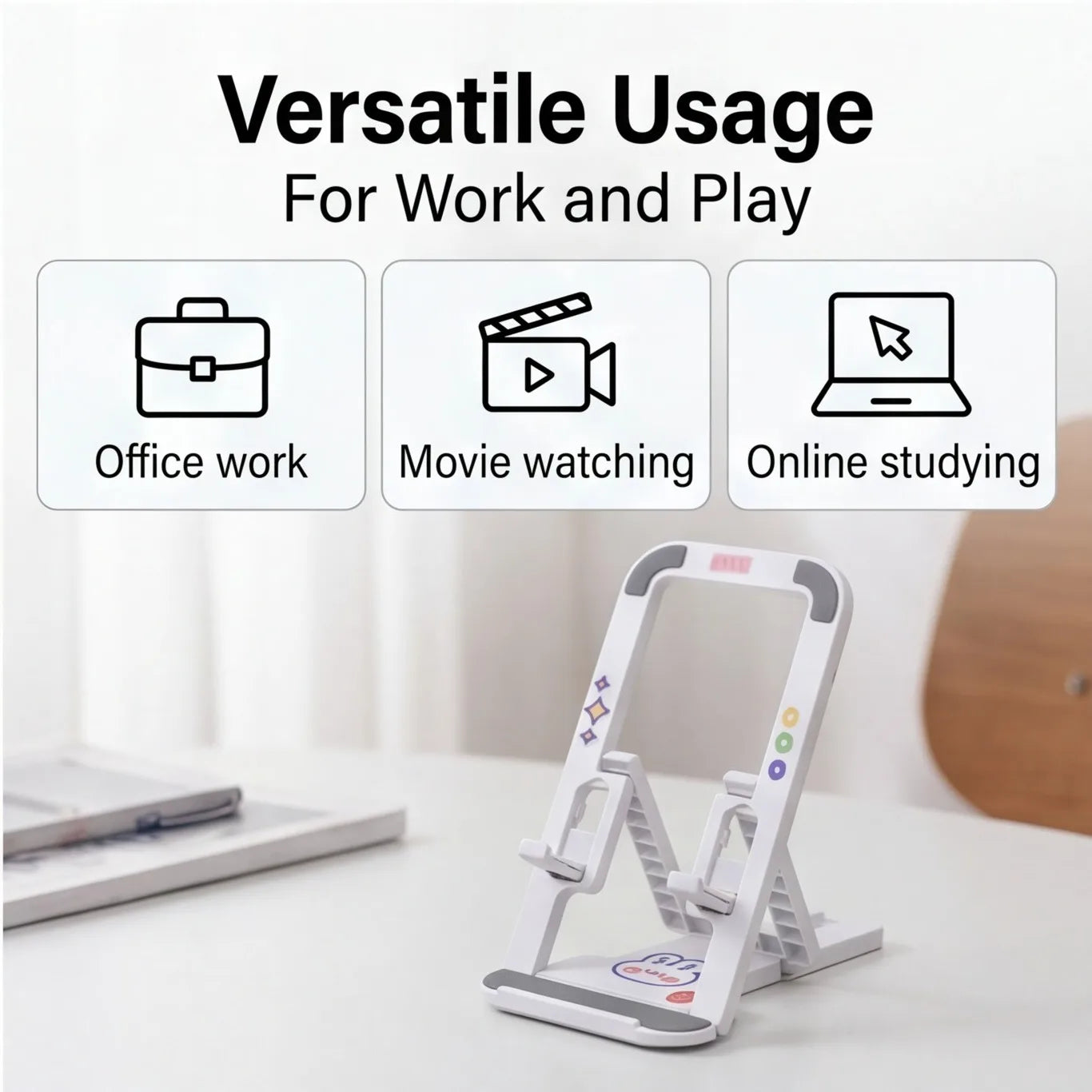 Compact Adjustable Phone Stand