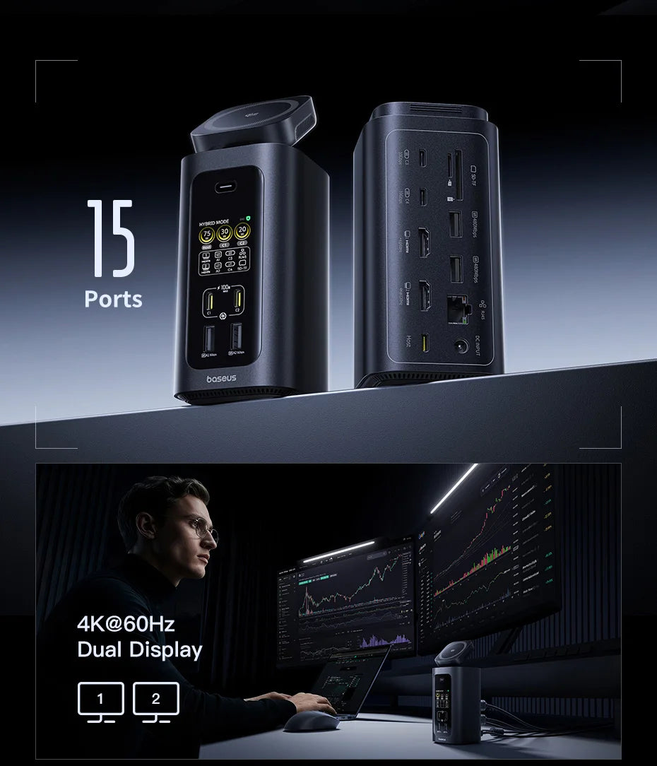 Baseus 15-in-1 Docking Station
