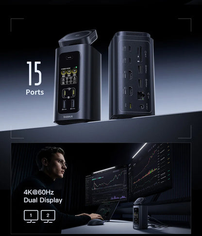 Baseus 15-in-1 Docking Station
