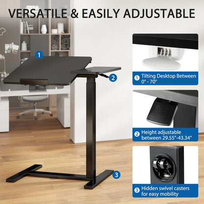 Overbed Flip-Top Lap Desk