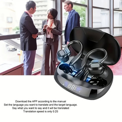 Ear-Hook AI Translation Earbuds