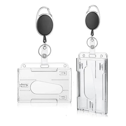 BadgeCard Aluminum Card Holder Reel
