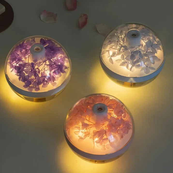 Mini USB Humidifier with LED Mist Light