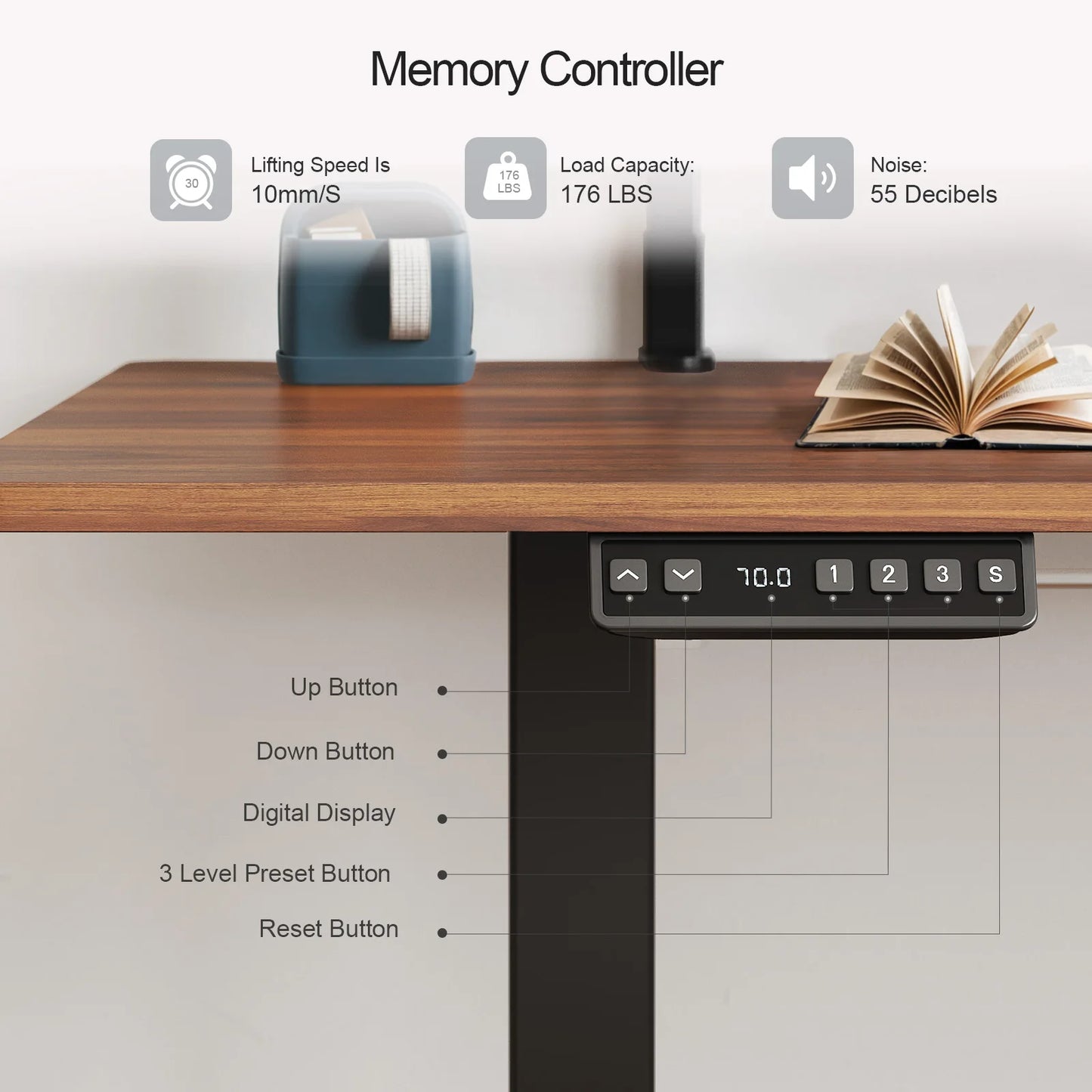 Ashworth Dual-Monitor Standing Desk