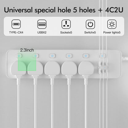 Universal Travel Power Strip