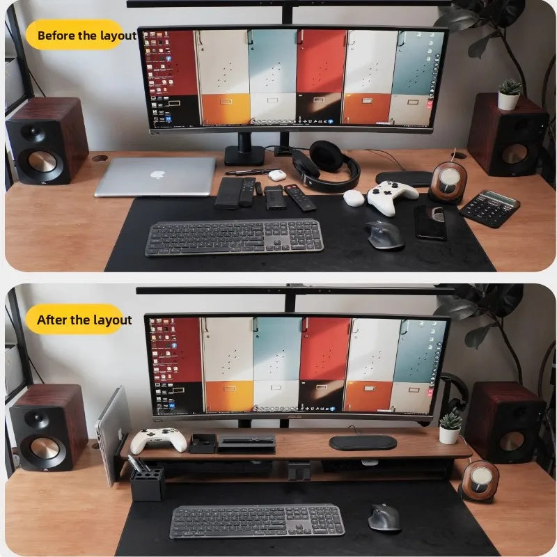 Z3 Pro Modular Solid Wood Monitor Riser