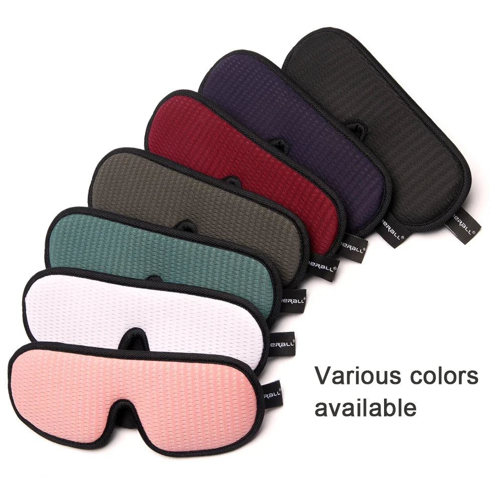 3D Sleep Mask - Total Blackout, No Pressure