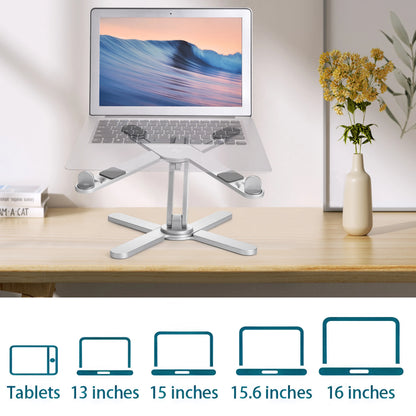 360-Degree Aluminum Laptop Stand