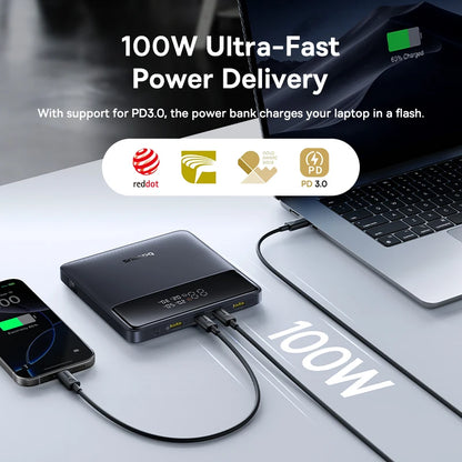 100W PD Fast Charging Power Bank