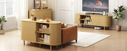 Emberly Sliding Door TV Console