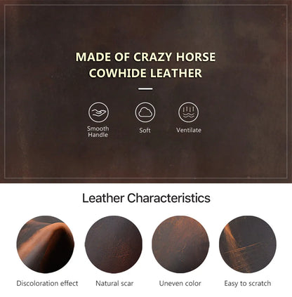 Luxury Genuine Leather Laptop Sleeve