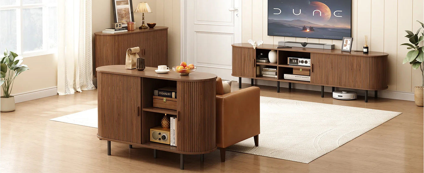 Winshire Sliding Door Buffet Cabinet